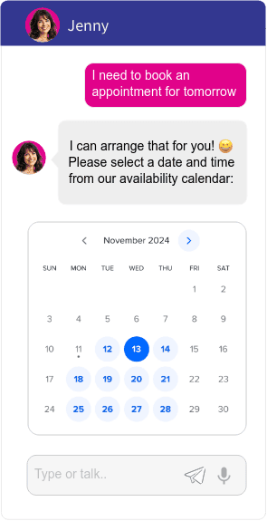 AI Chatbot Agent Jenny #Funneler