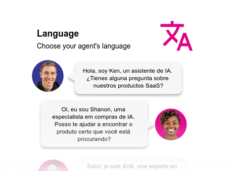 Choose your AI chatbot language #Funneler