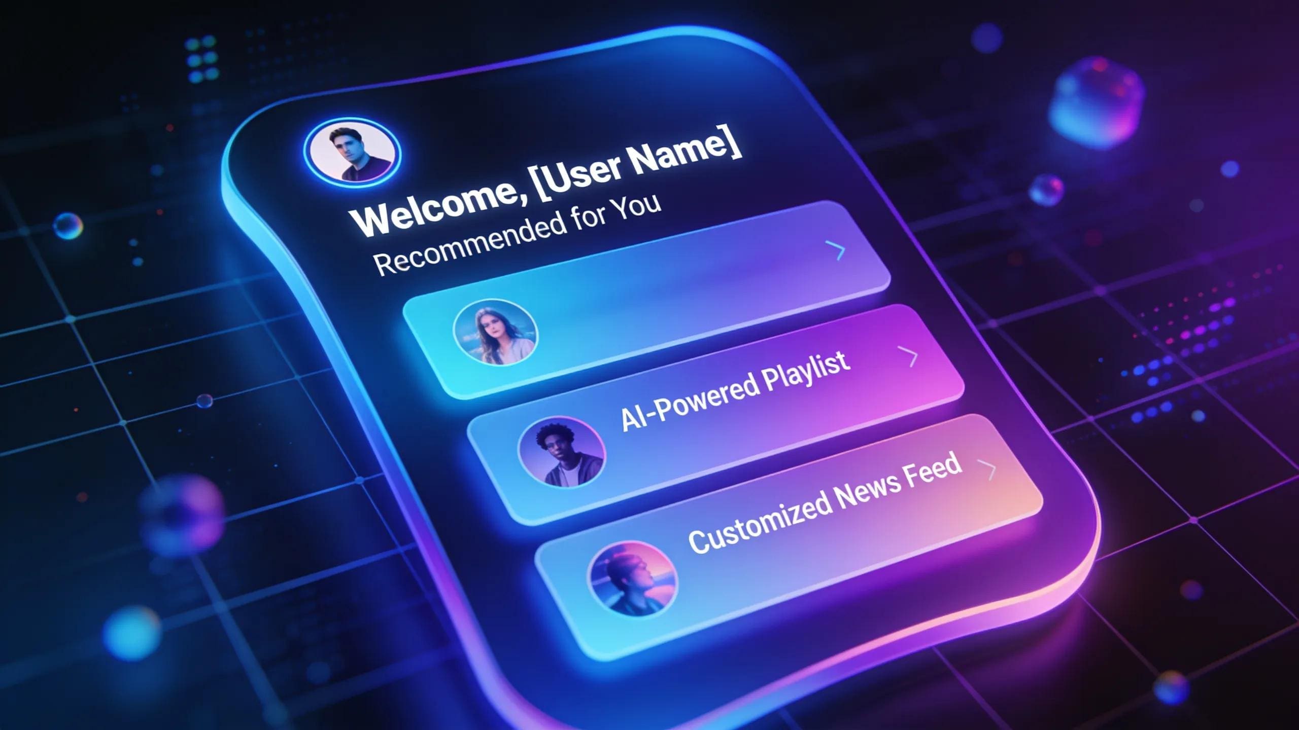 User interacting with voice-activated AI technology at home